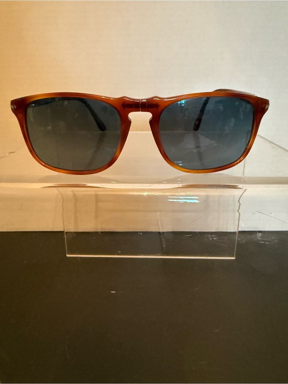 PERSOL 3059S 3059S96 - S3 54 TERRA DI SIENNA LIGHT BLUE